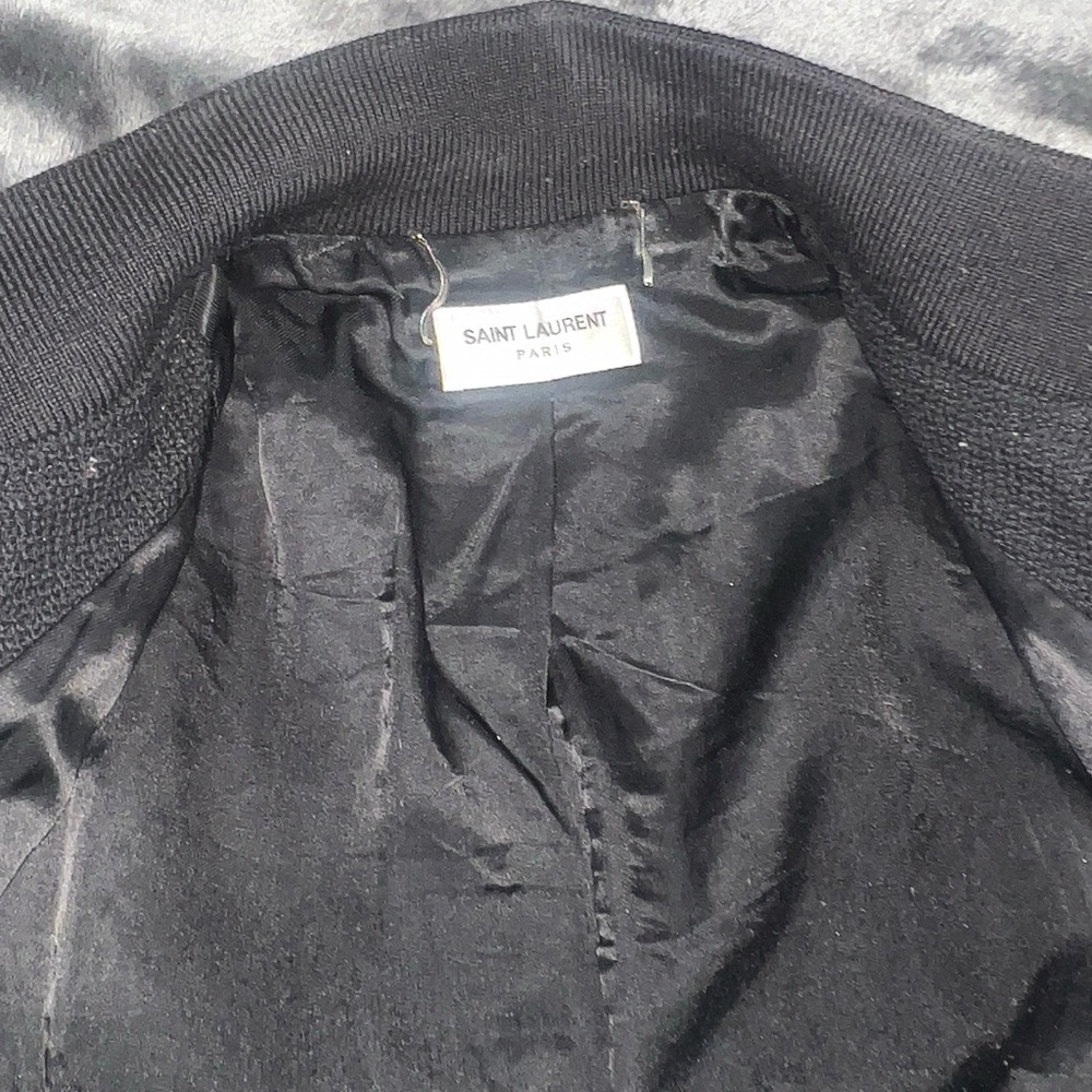 Saint Laurent teddy varsity jacket - Picture 6 of 8